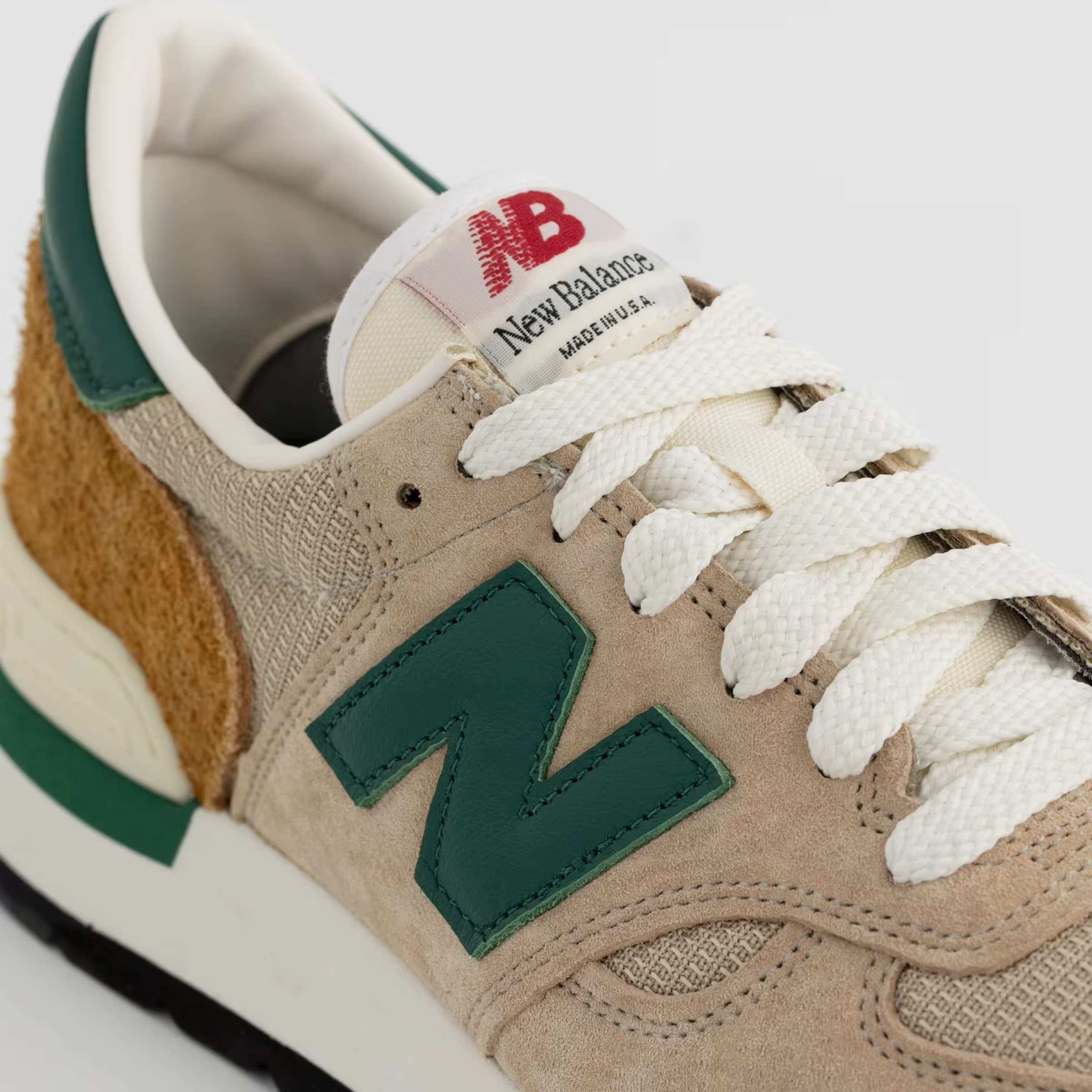 Teddy Santis x New Balance 990v1 Made in USA "Tan Green"