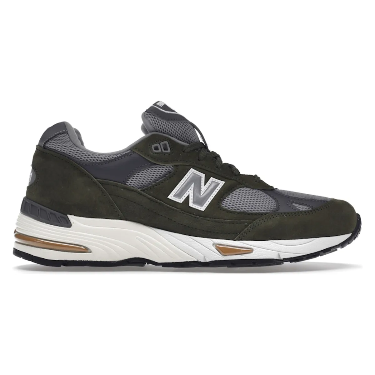 New Balance 991 MiUK Dark Green Grey Tan