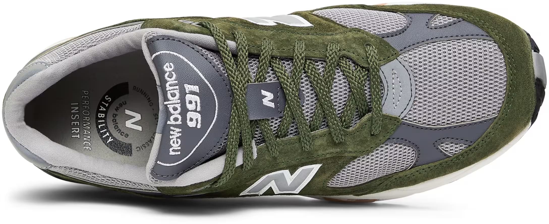 New Balance 991 MiUK Dark Green Grey Tan