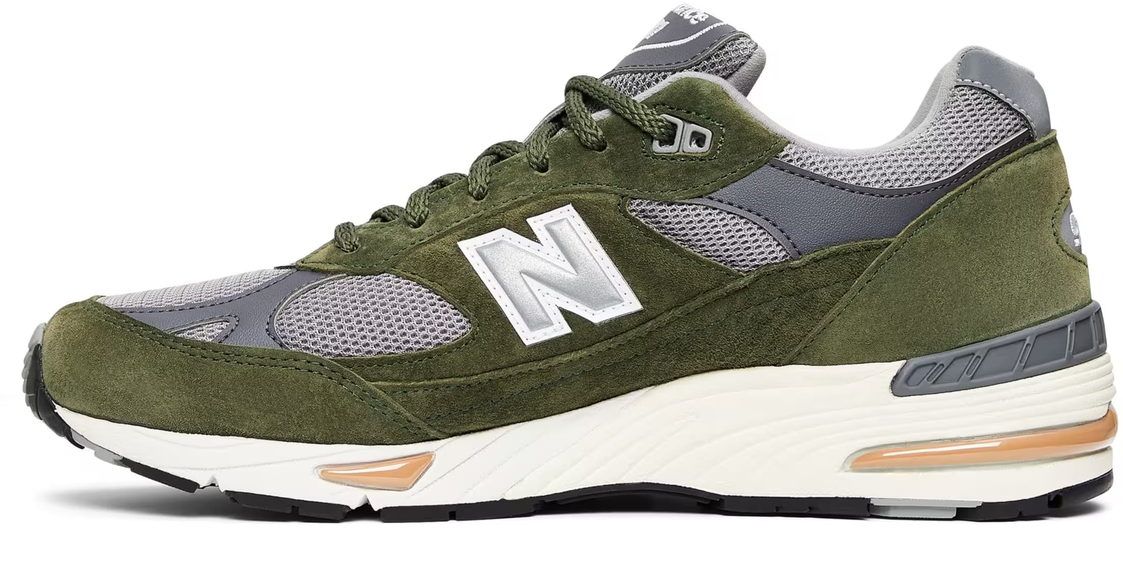 New Balance 991 MiUK Dark Green Grey Tan