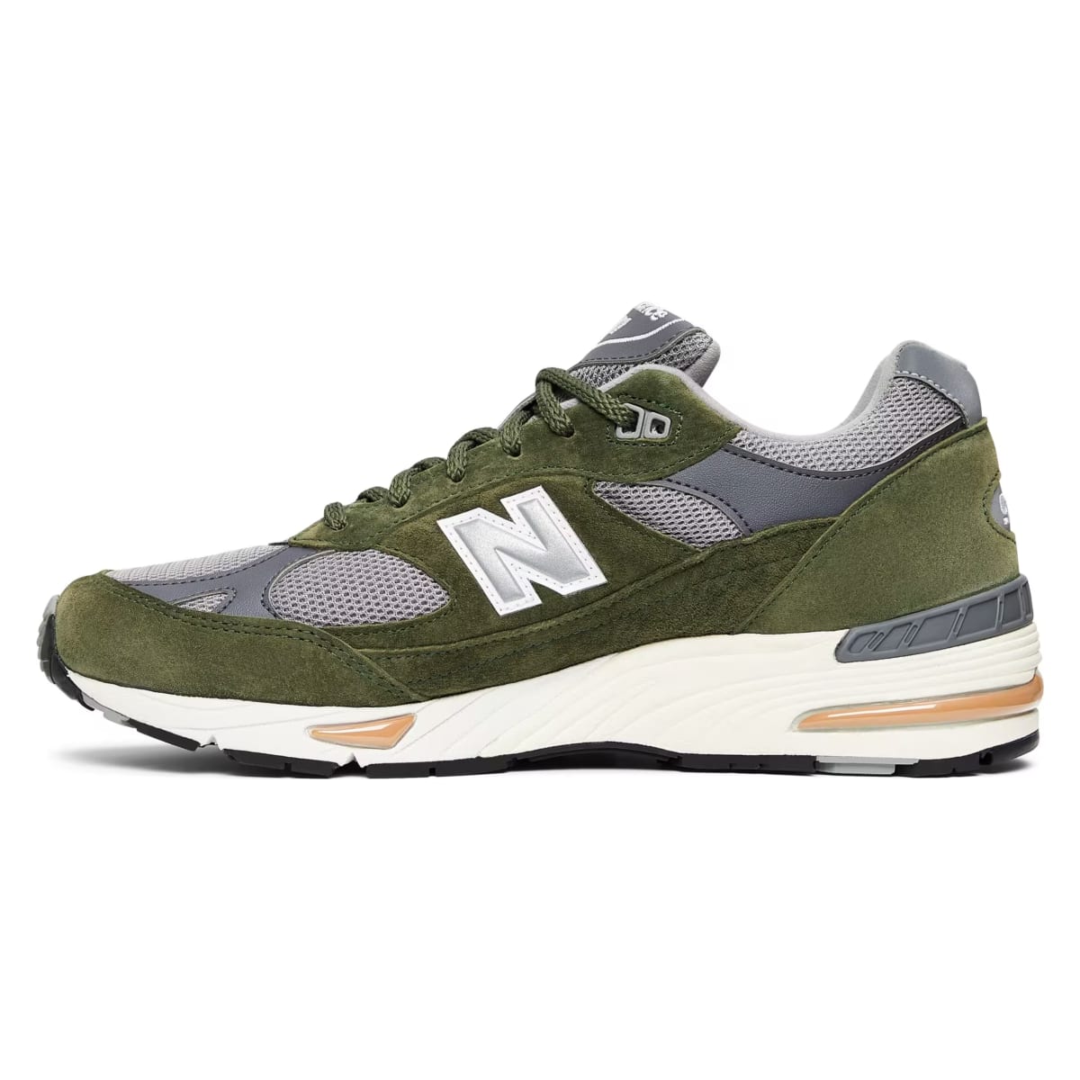 New Balance 991 MiUK Dark Green Grey Tan