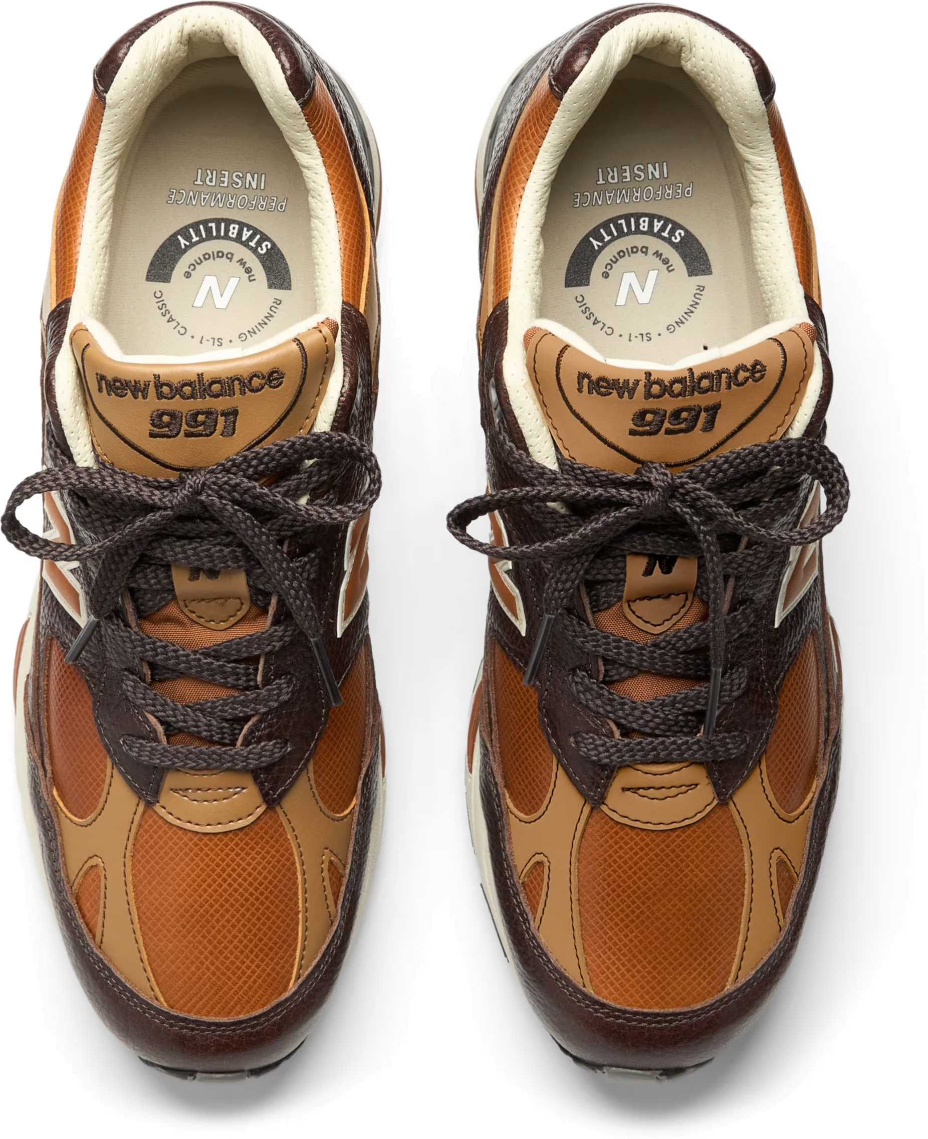 New Balance Made in UK 991v1 "Chocolate Plum Caramel Café"