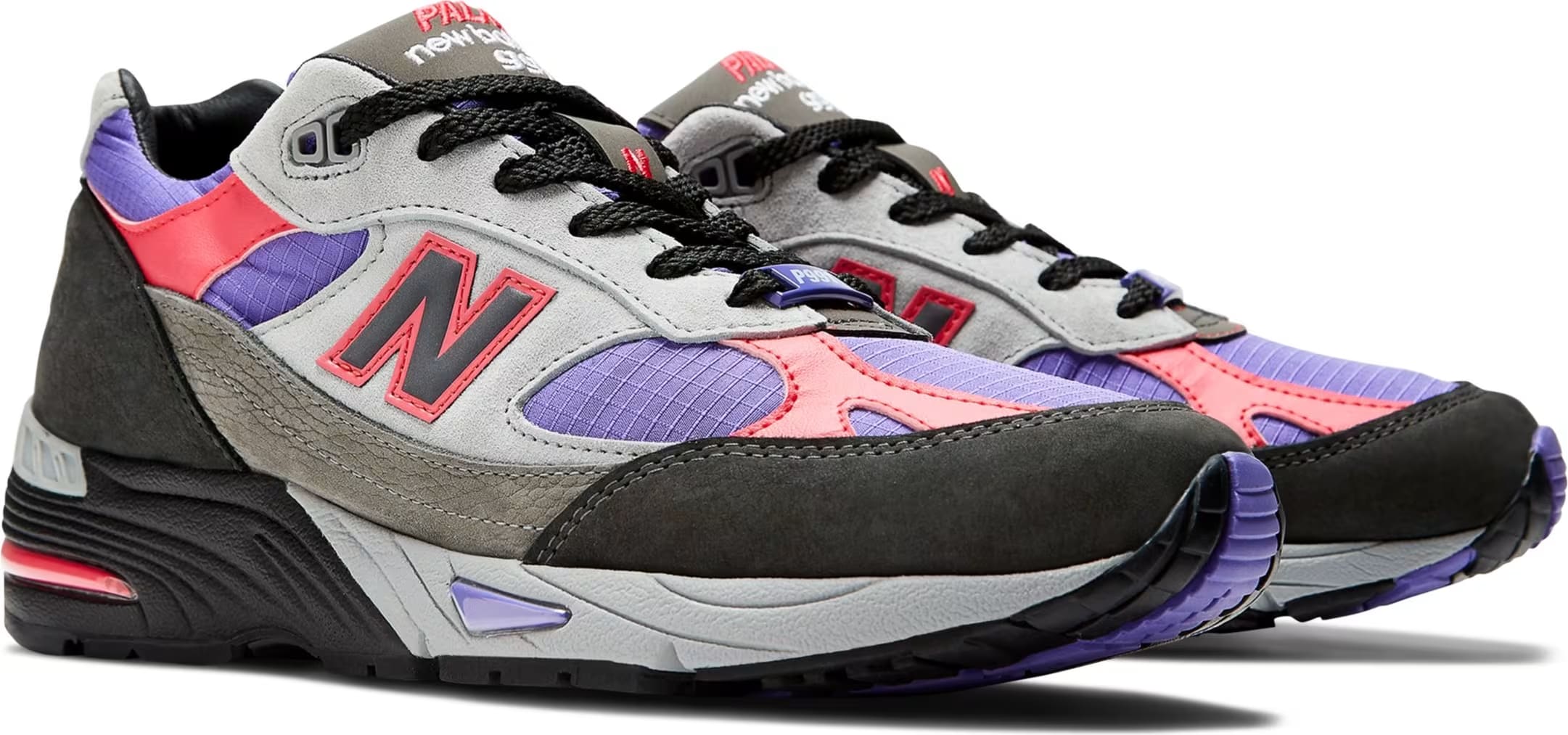 Palace x New Balance 991 Made in UK "Ultra Violet"