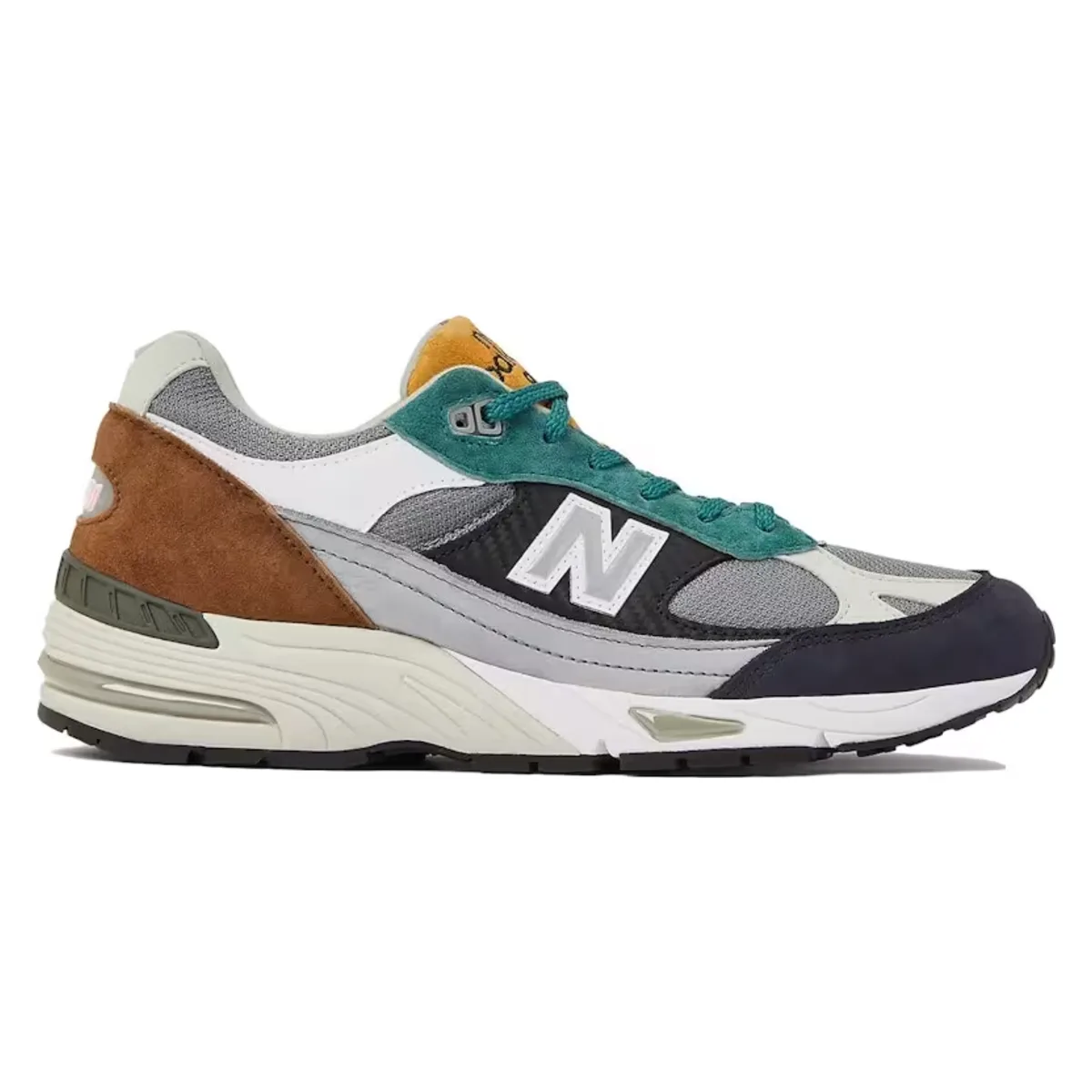 New Balance 991 MiUK Selected Edition Grey Green Brown