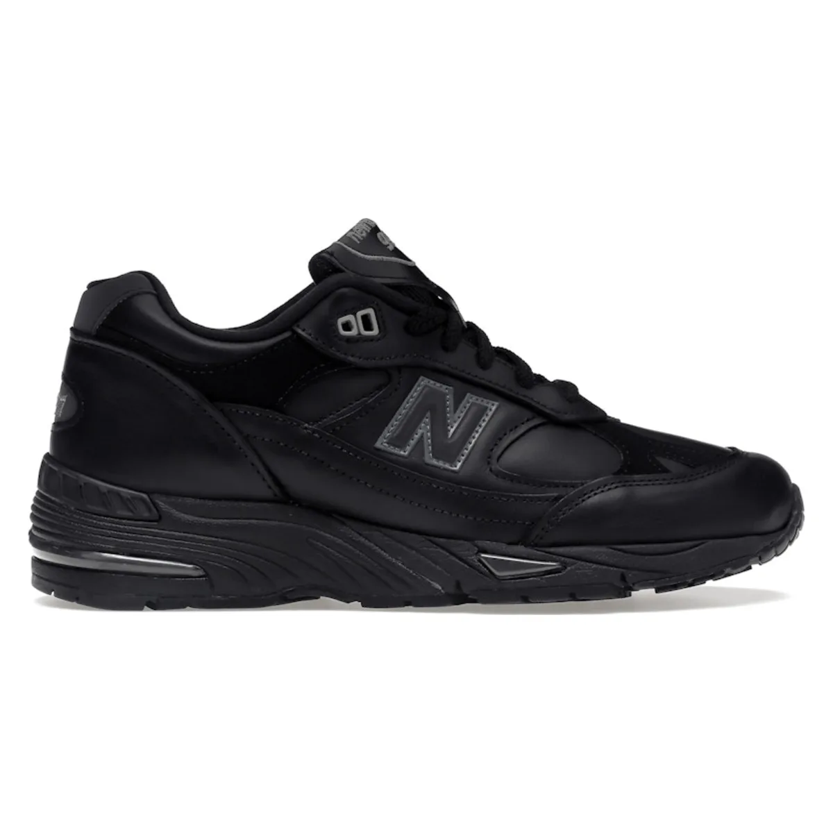 New Balance 991 MiUK Leather Black Grey
