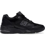 New Balance 991 MiUK Leather Black Grey