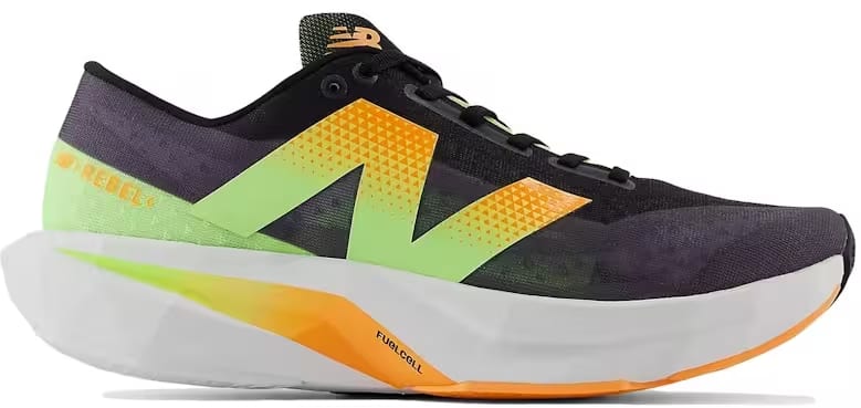 New Balance FuelCell Rebel v4 Black White Peach