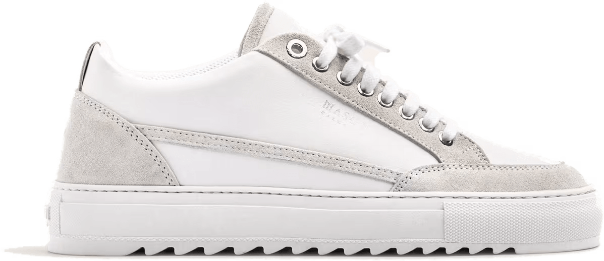 Mason Garments Mason Garments Men's & Women's Trainer Tia Miscela White