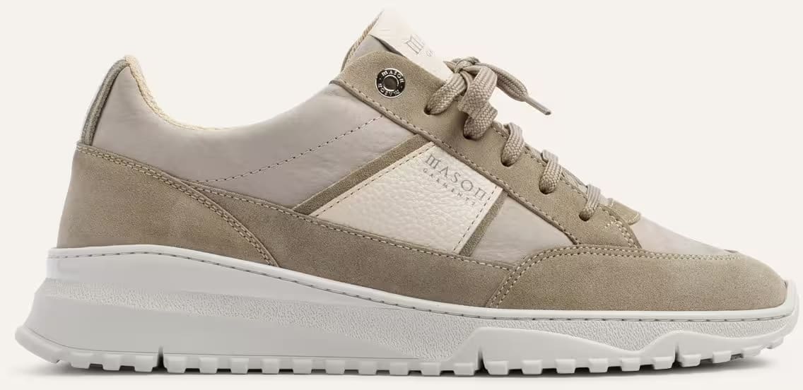Mason Garments Mason Garments Men's & Women's Trainer Tia Runner Taupe
