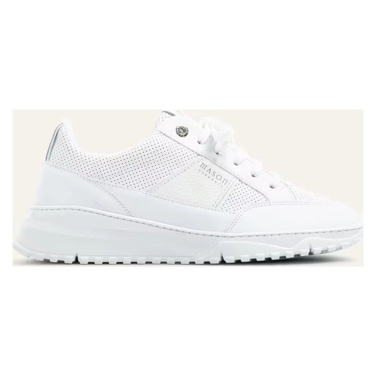 Mason Garments Mason Garments Men's & Women's Trainer Tia Runner Tonale White