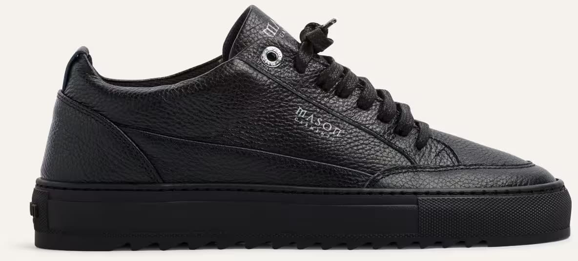 Mason Garments Mason Garments Men's & Women's Trainer Tia Alce Tonale Black