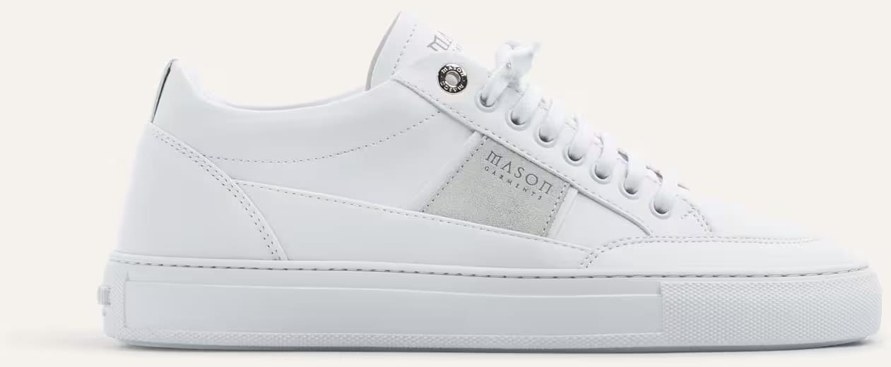 Mason Garments Mason Garments Men's & Women's Trainer Tia Sport Sarbini White