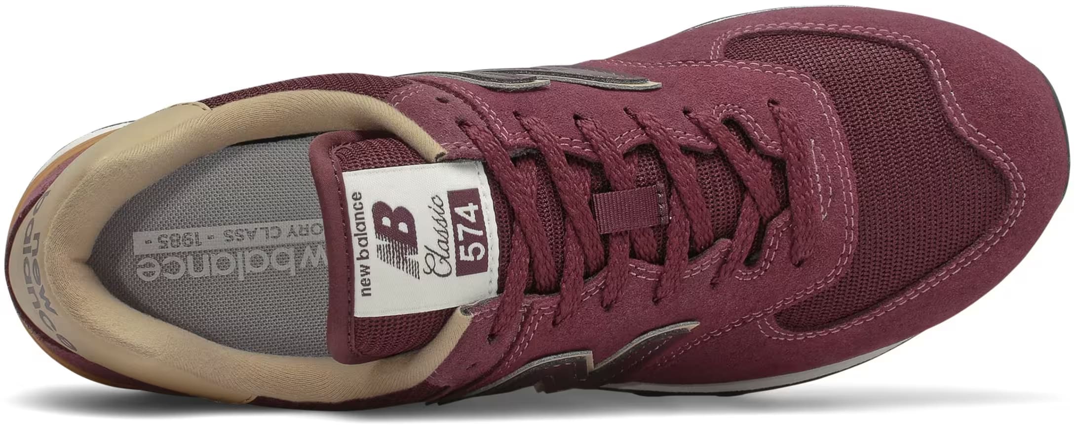 New Balance 574 Burgundy Beige