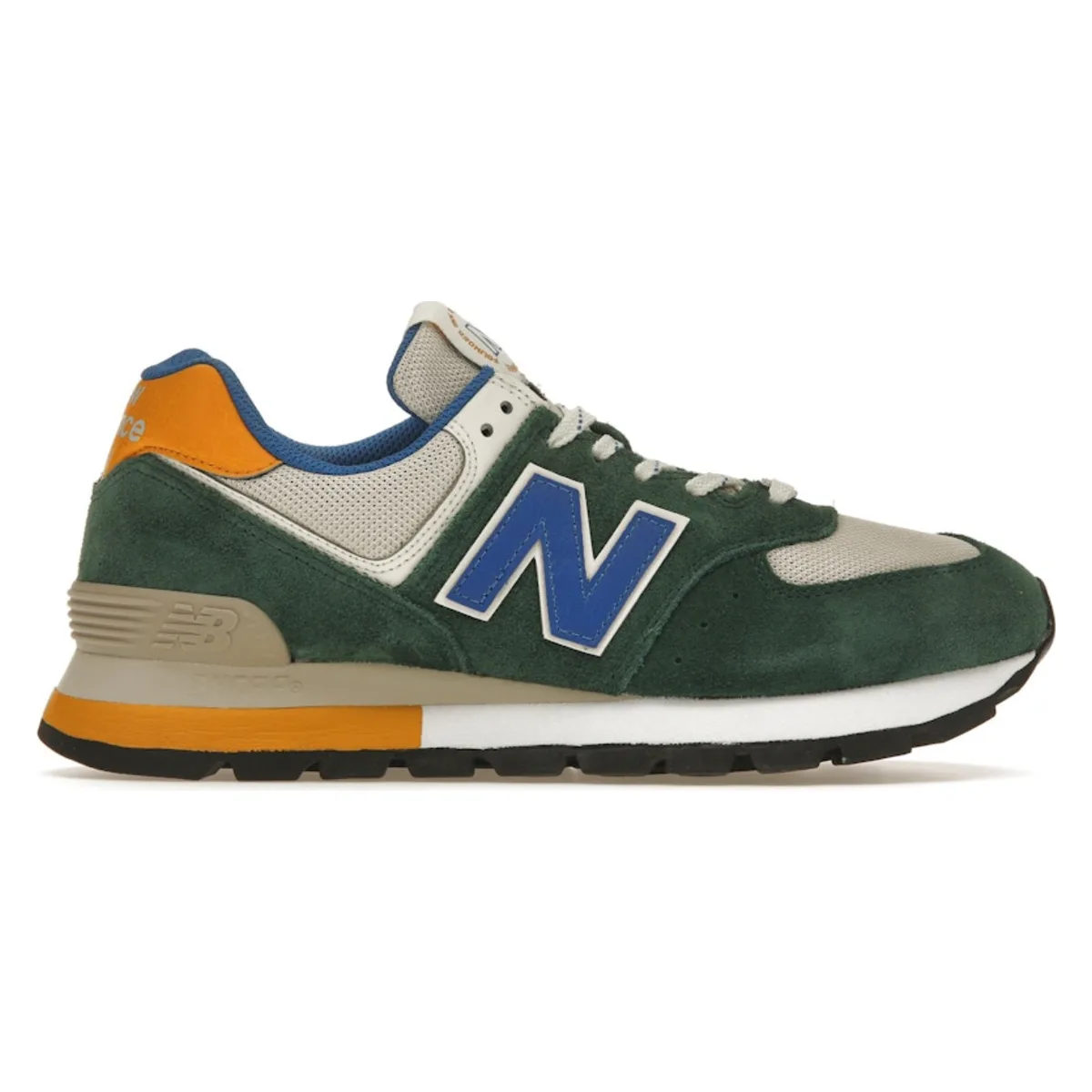 New Balance 574 Rugged Green Royal Blue