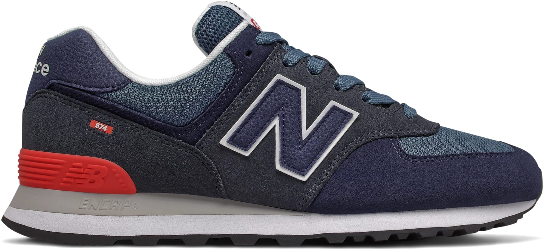 New Balance 574 Navy Black