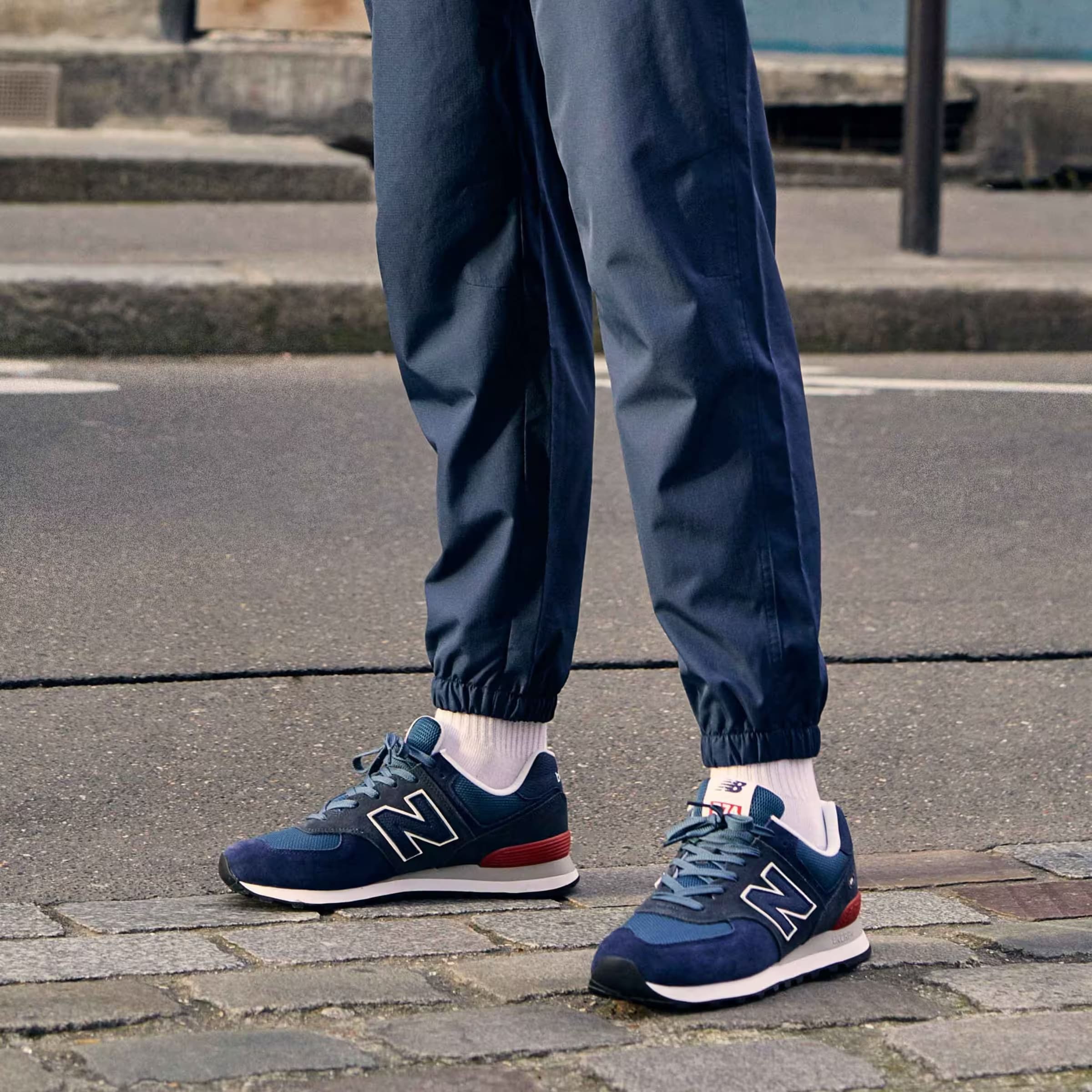 New Balance 574 Navy Black