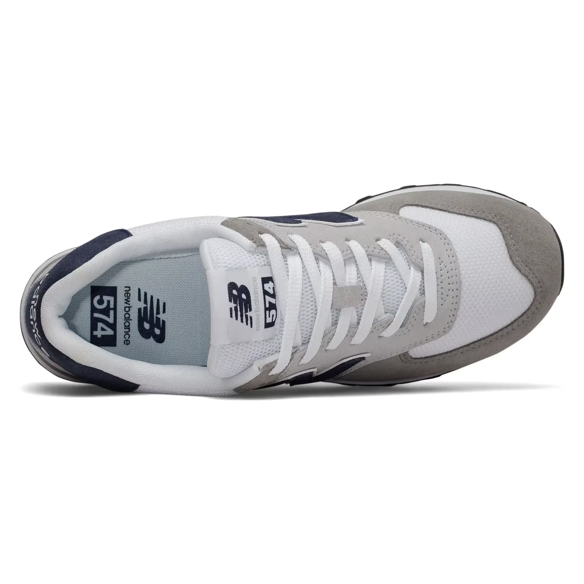 New Balance 574 Grey White Navy