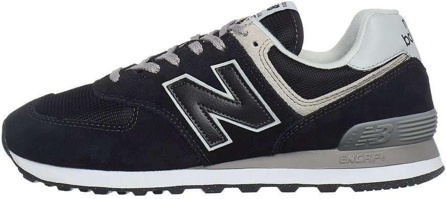 new balance 574 black and teal