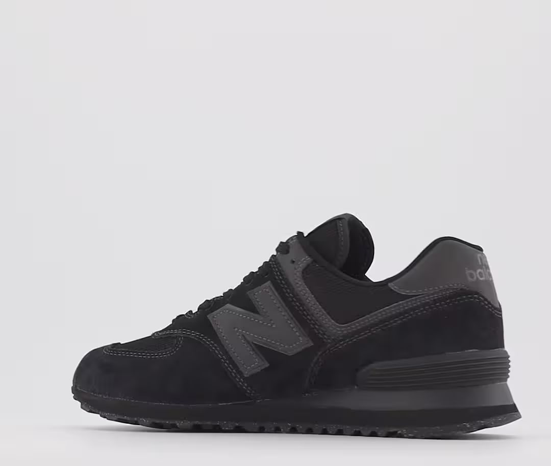 New Balance 574 Triple Black