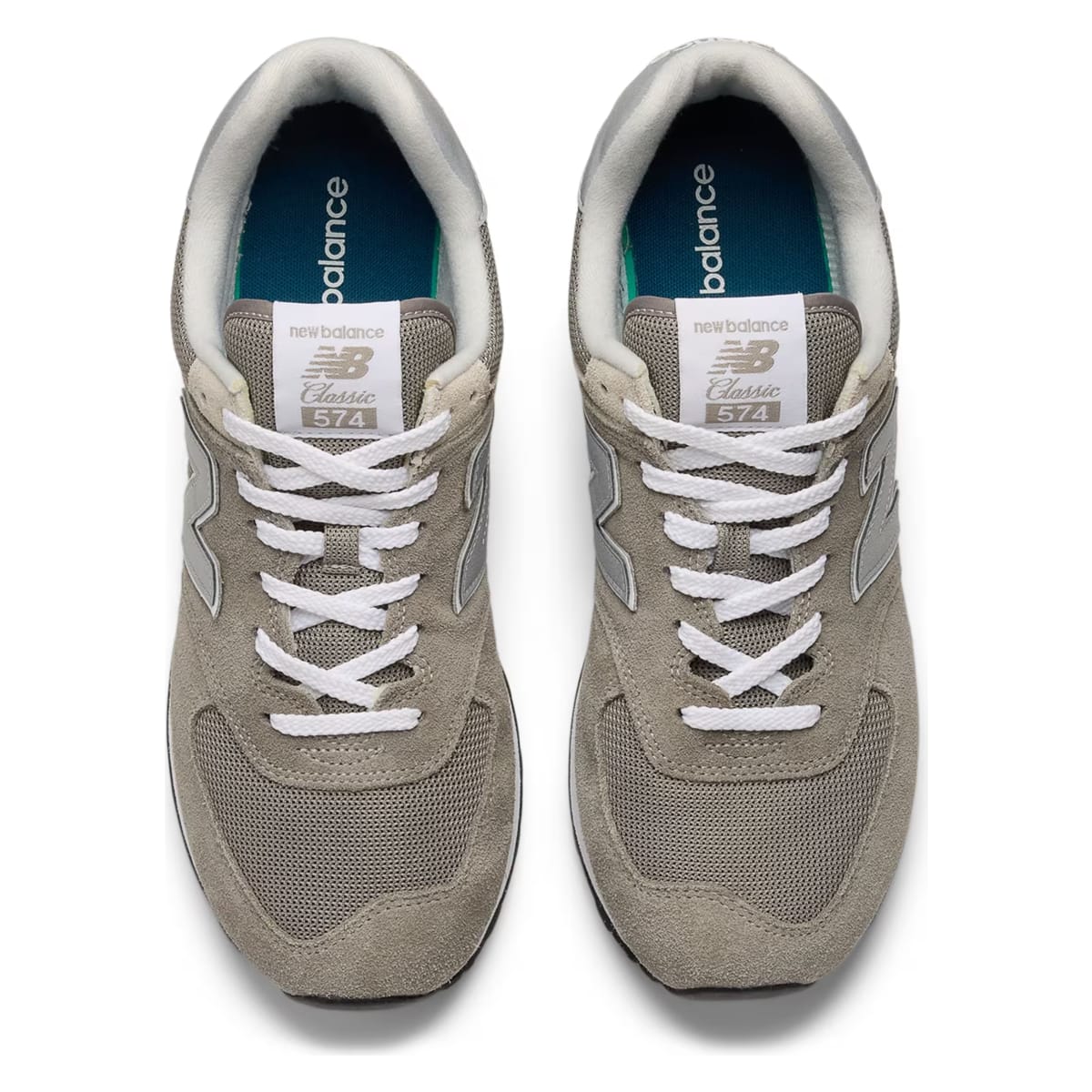 New Balance 574 Grey White