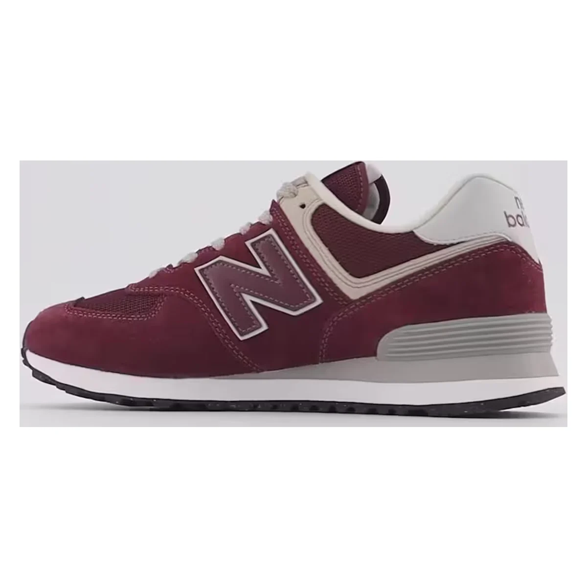 New Balance 574 Burgundy White