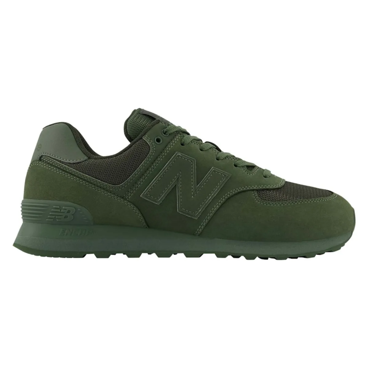 New Balance 574 Mono Green Norway Spruce