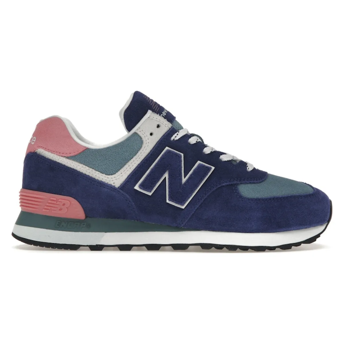 New Balance 574 Navy Natural Pink