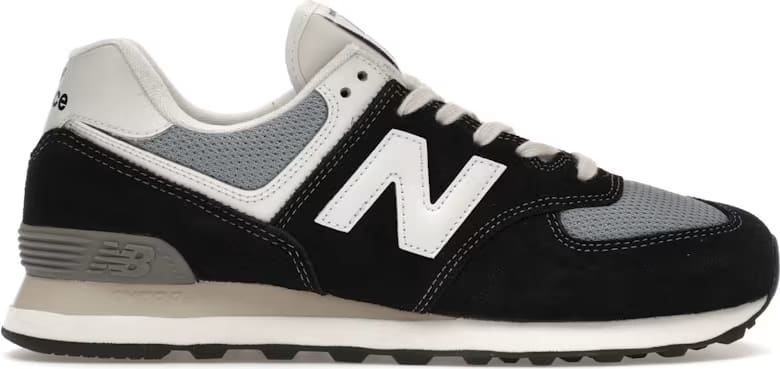 New Balance 574 Black Reflection
