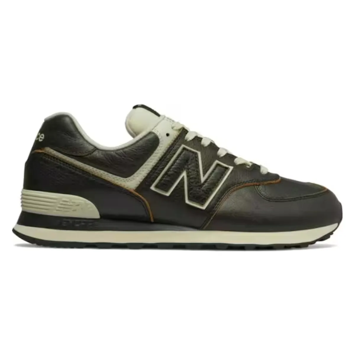 New Balance 574 Black Leather