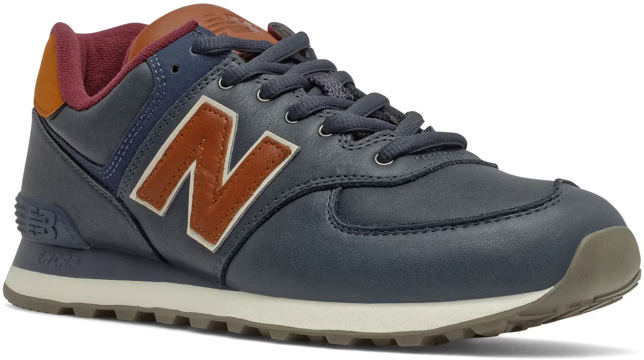 New Balance 574 NB Navy Classic Burgundy