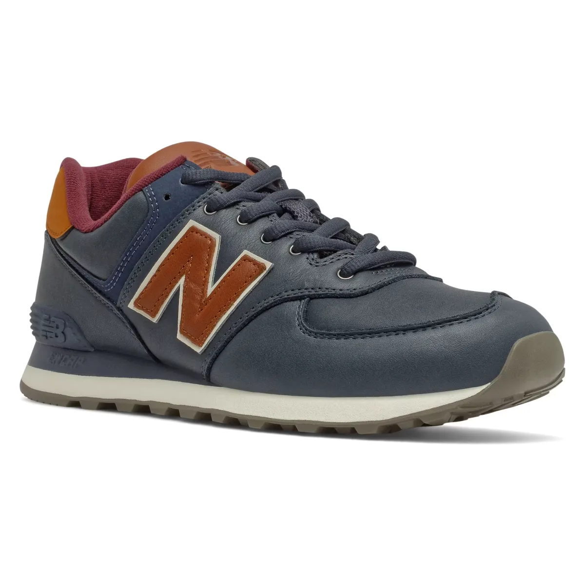New Balance 574 NB Navy Classic Burgundy