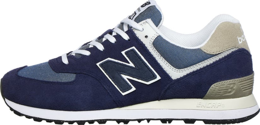 New Balance 574 Navy Grey White