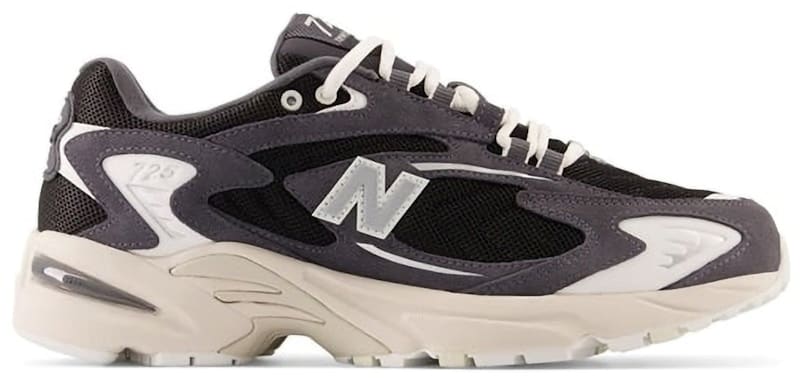 New Balance 725 Black Dark Grey