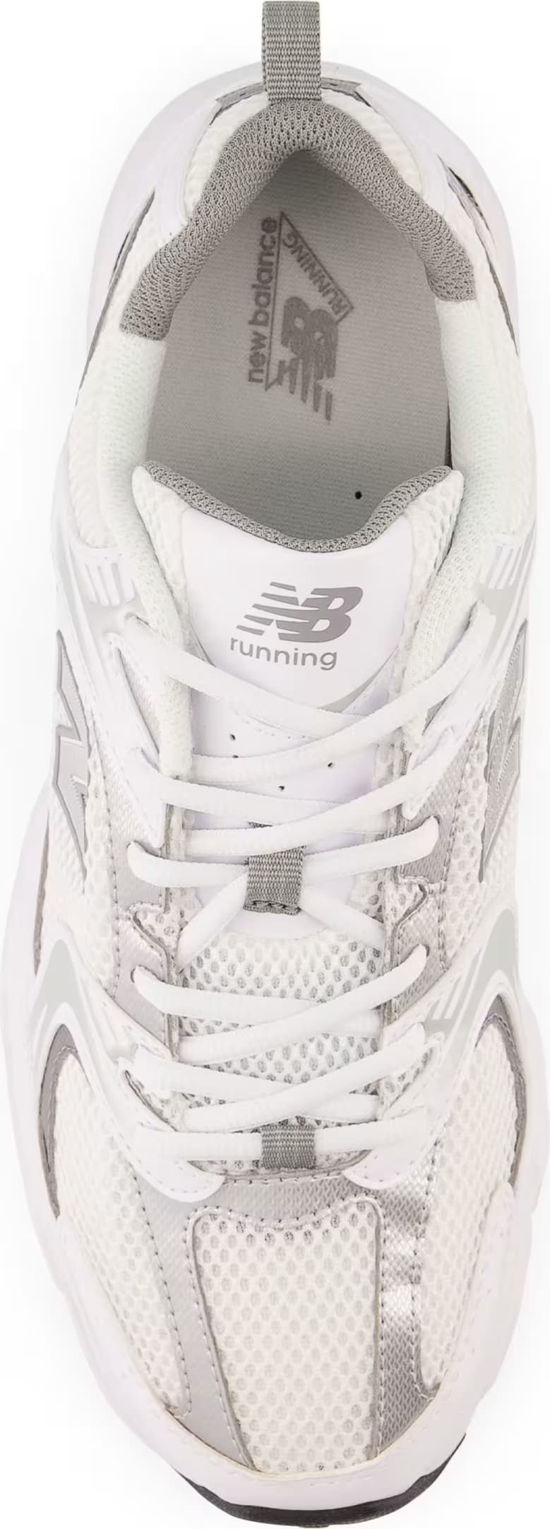 New Balance 530 White Silver Metallic