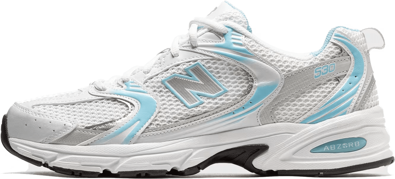New Balance 530  White Blue Haze