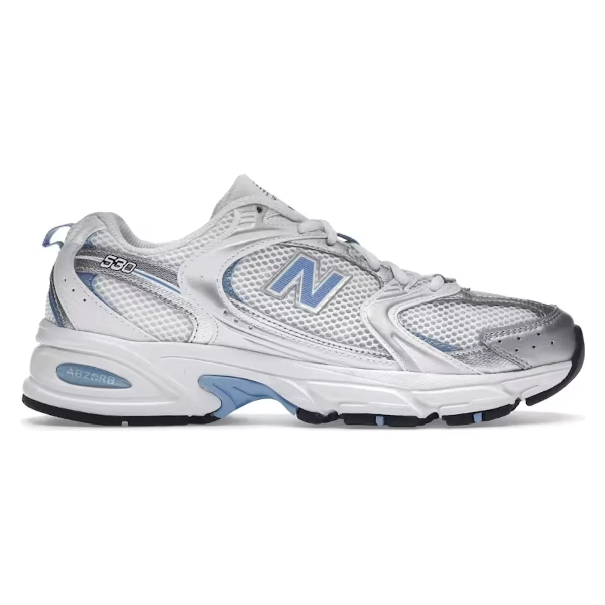 New Balance 530 White Carolina Blue