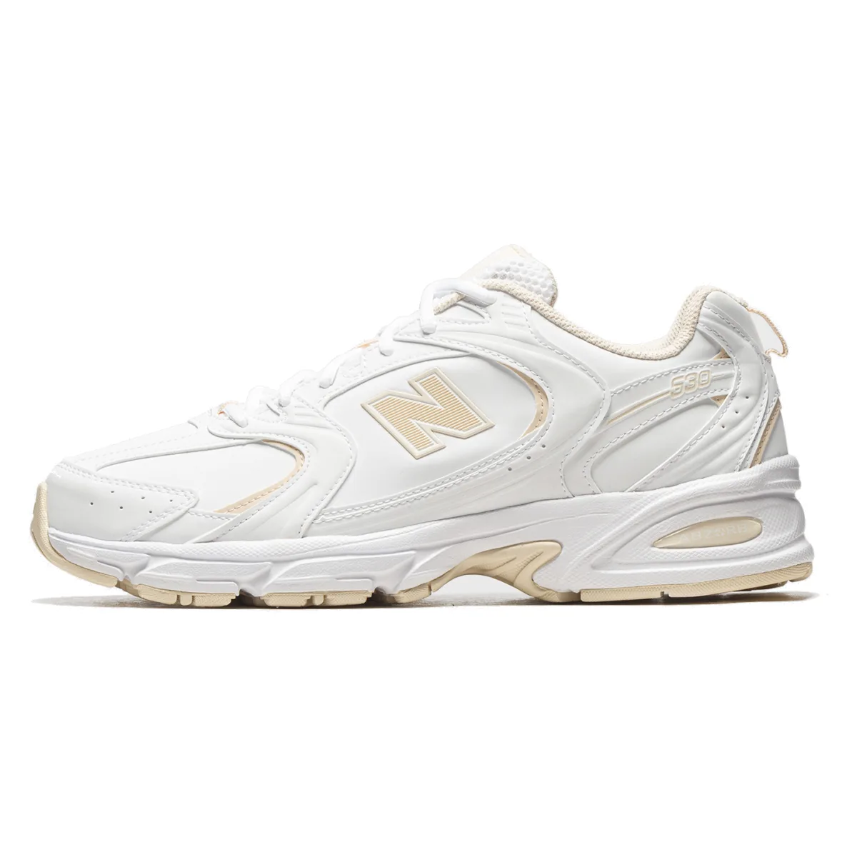 New Balance 530 White Calm Taupe