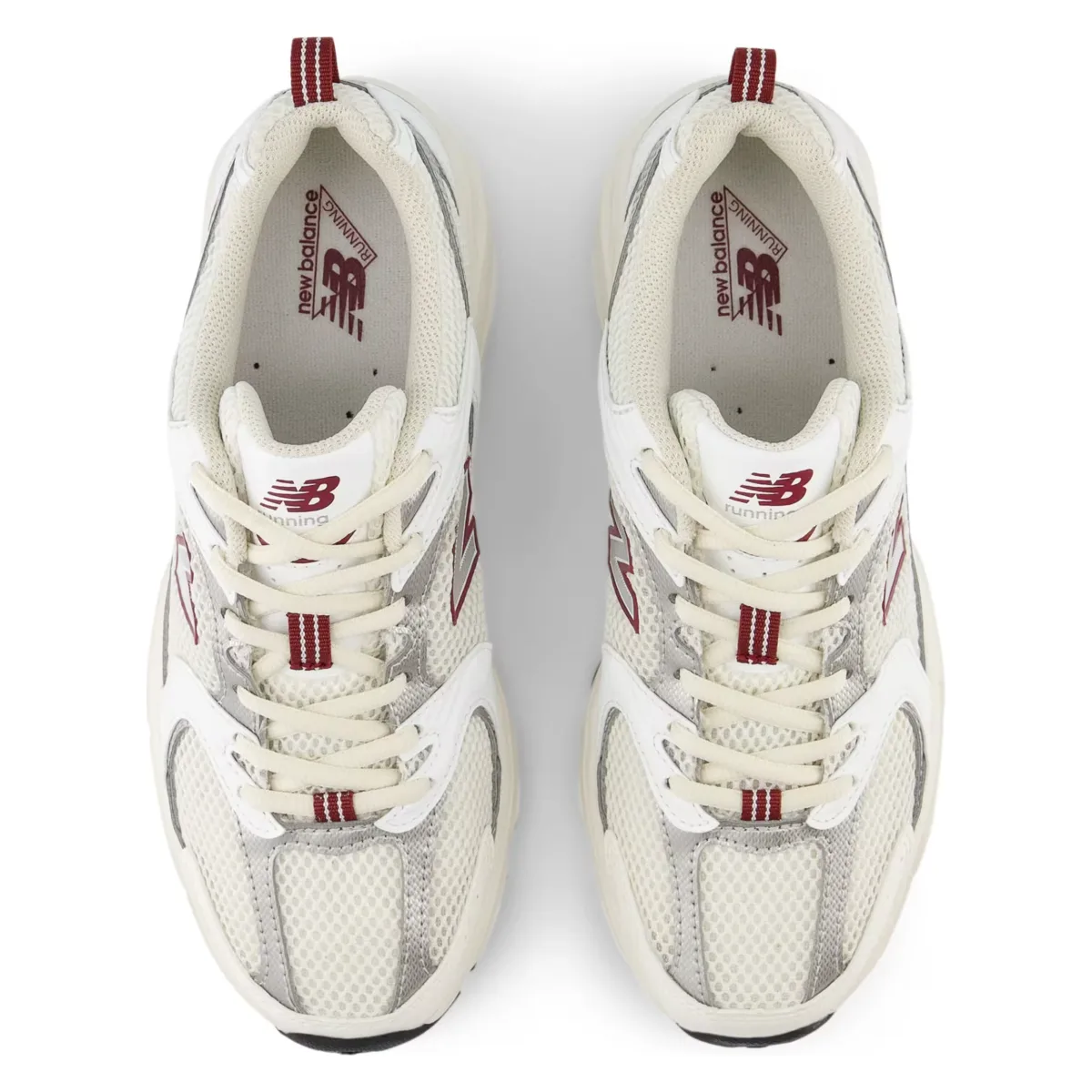New Balance 530 Sea Salt Mercury Red