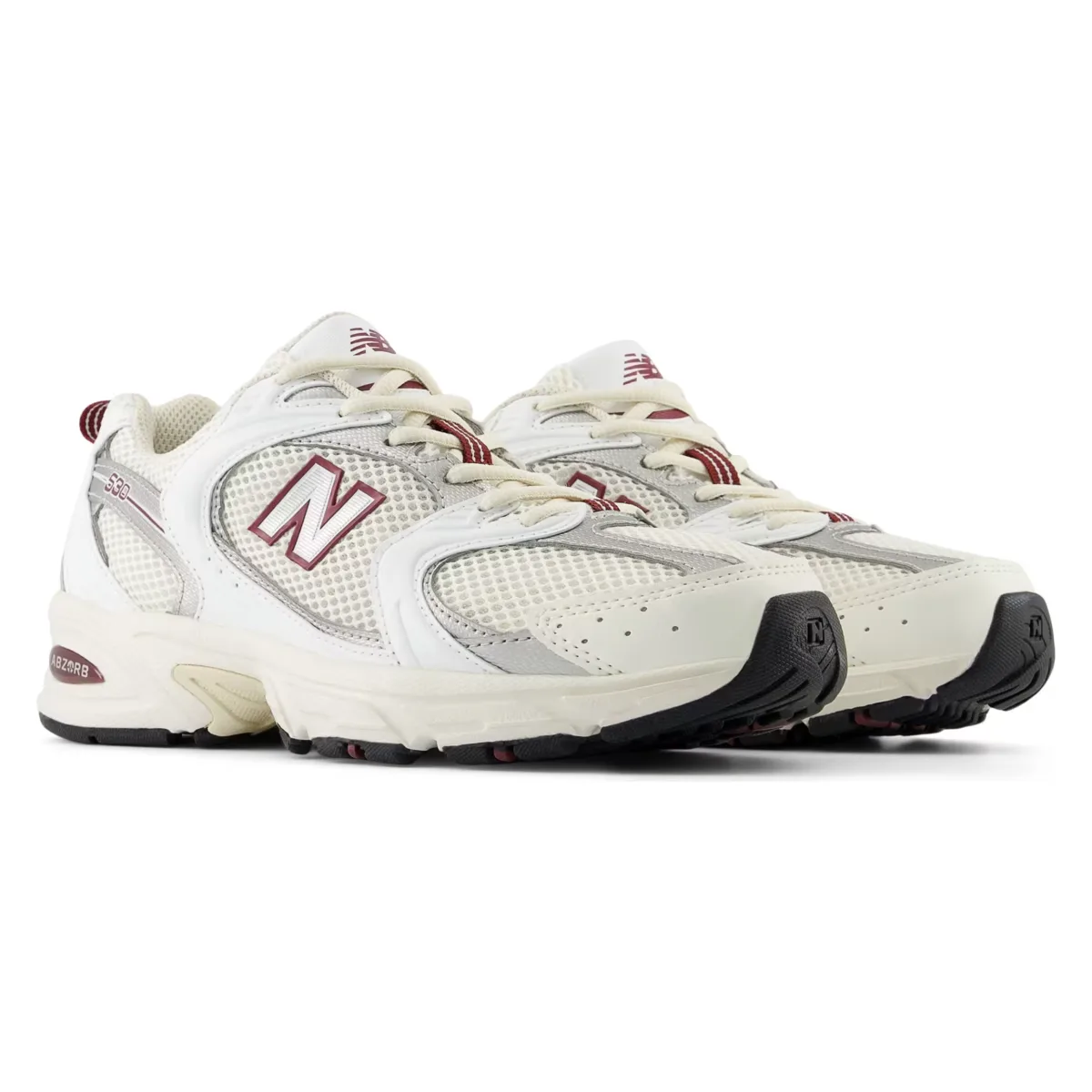 New Balance 530 Sea Salt Mercury Red