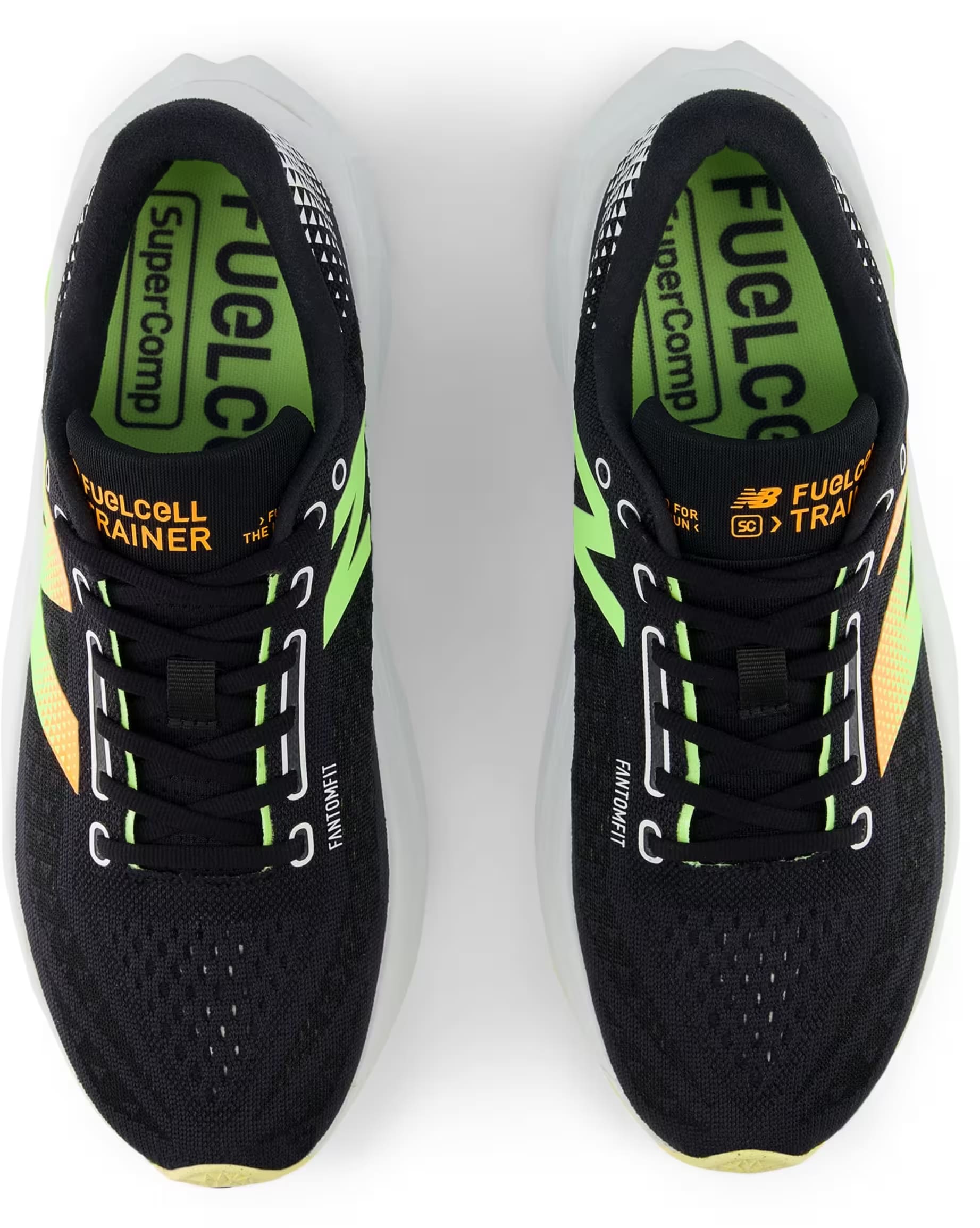 New Balance FuelCell SuperComp Trainer v3 Black Bleached Lime Glo