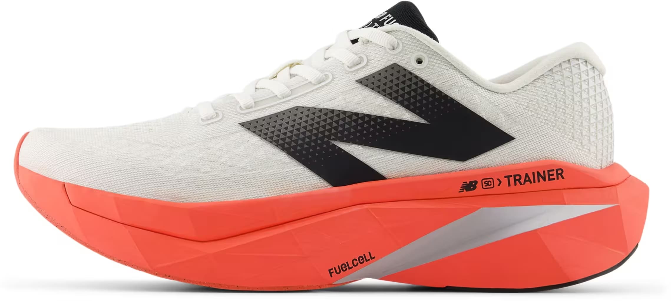 New Balance FuelCell SuperComp Trainer v3 Urgent Red Sea Salt Black