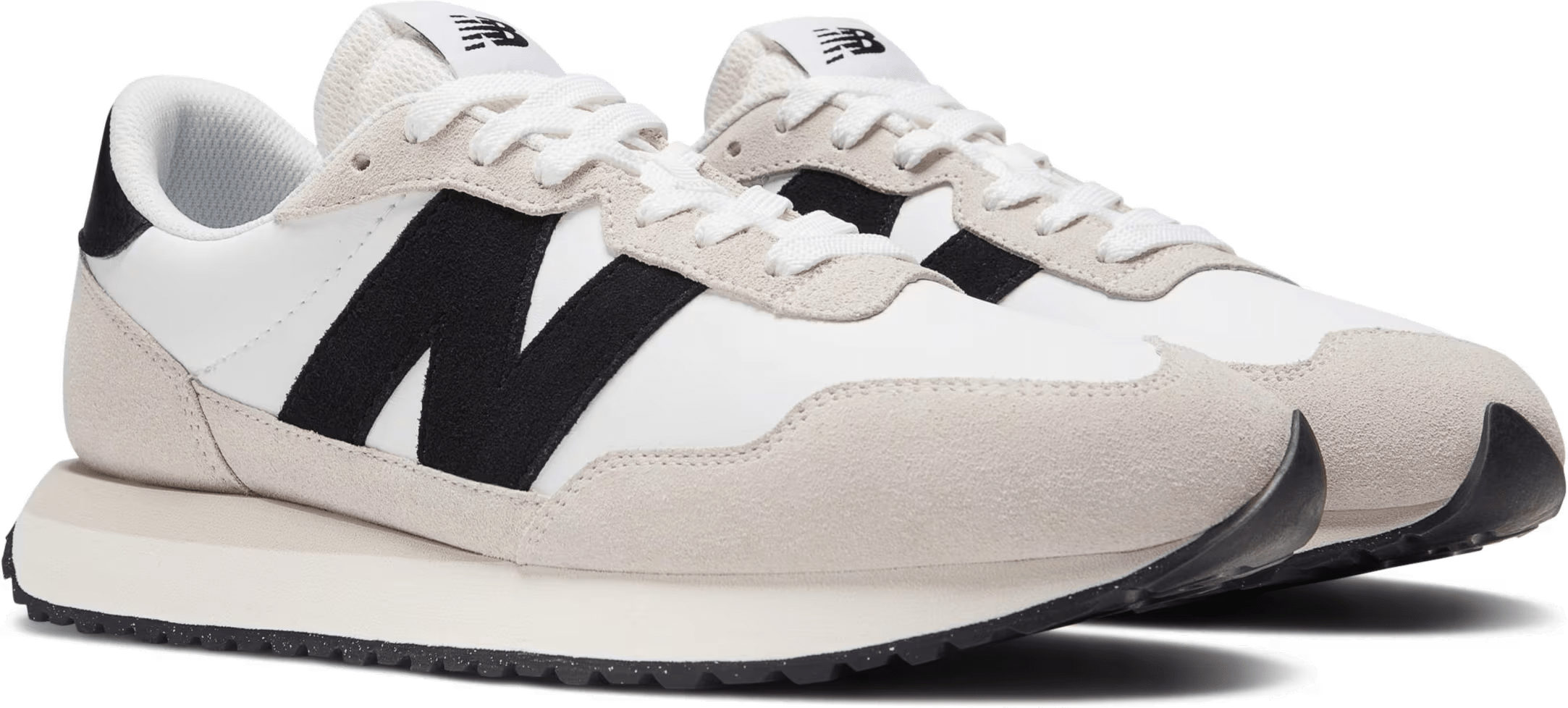New Balance 237 Sea Salt Black White