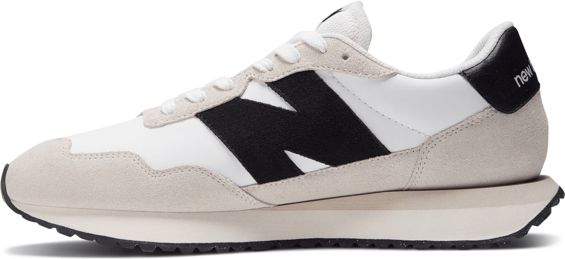 New Balance 237 Sea Salt Black White
