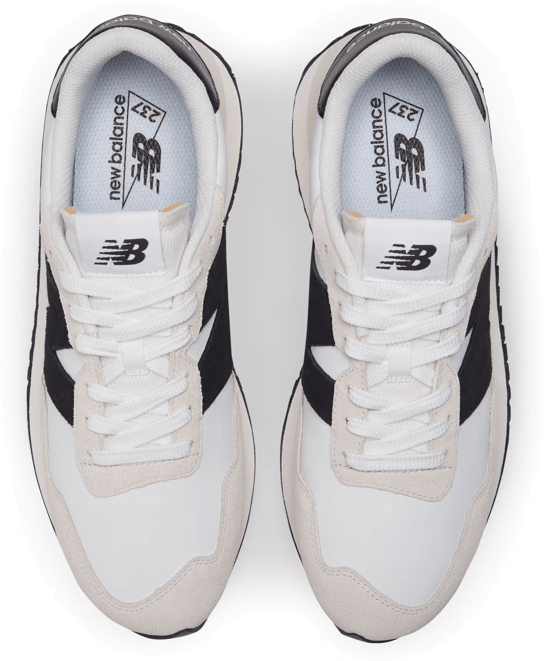 New Balance 237 Sea Salt Black White
