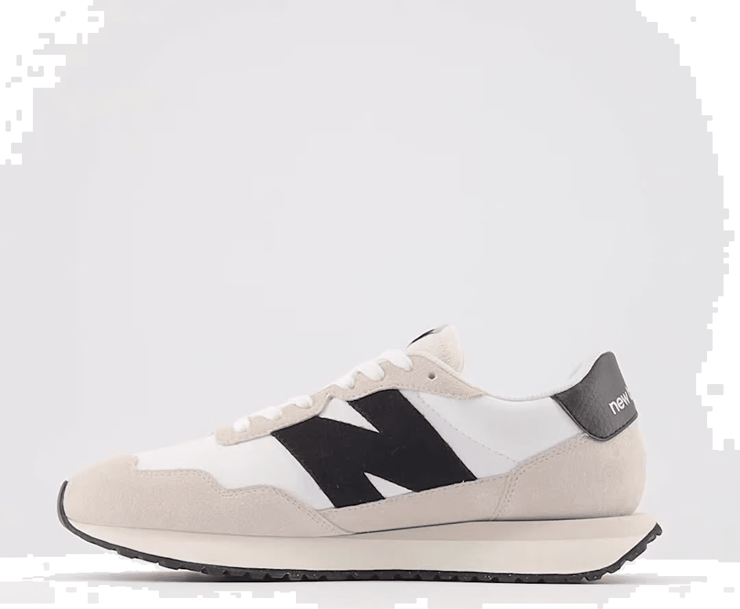 New Balance 237 Sea Salt Black White