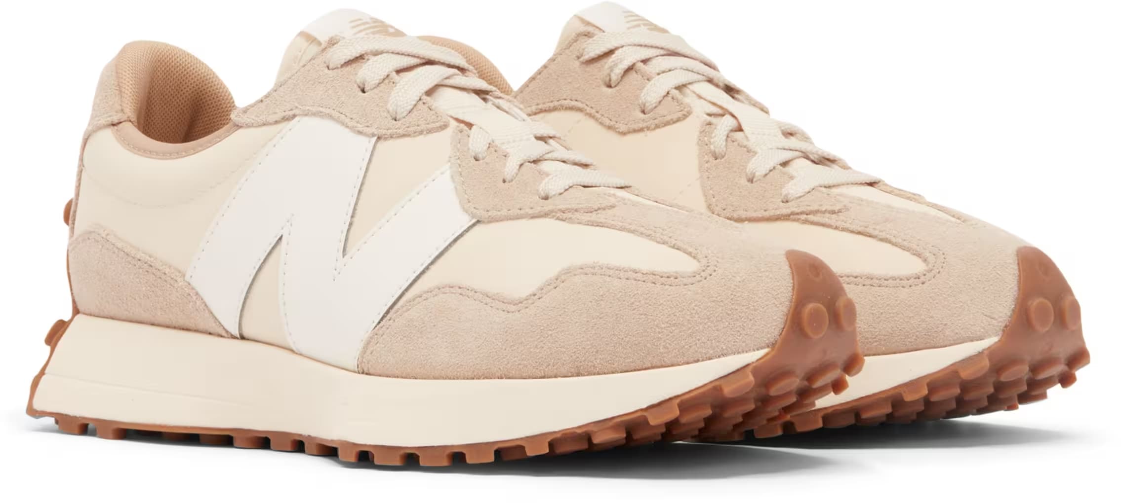 New Balance 327 Oatmeal White
