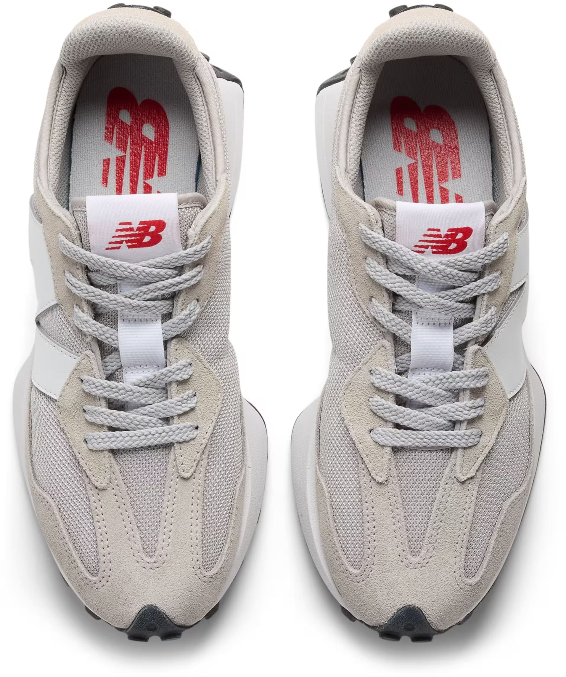 New Balance 327 Rain Cloud White Red