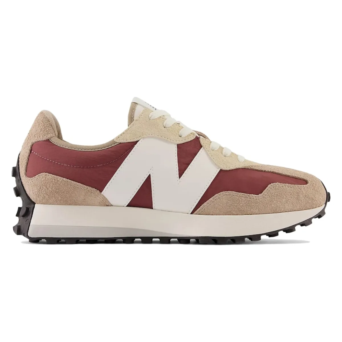 New Balance 327 Driftwood Washed Burgundy