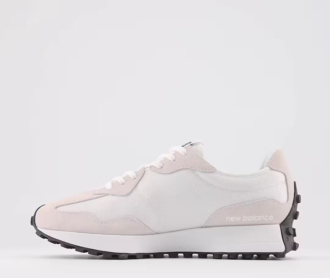 New Balance 327 White Black