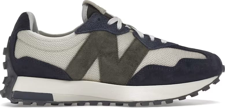 New Balance 327 Navy Bone Olive